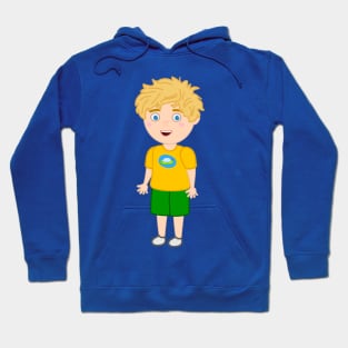 Bongo Beep Beep Cartoon Boy Tom Big Smile Hoodie